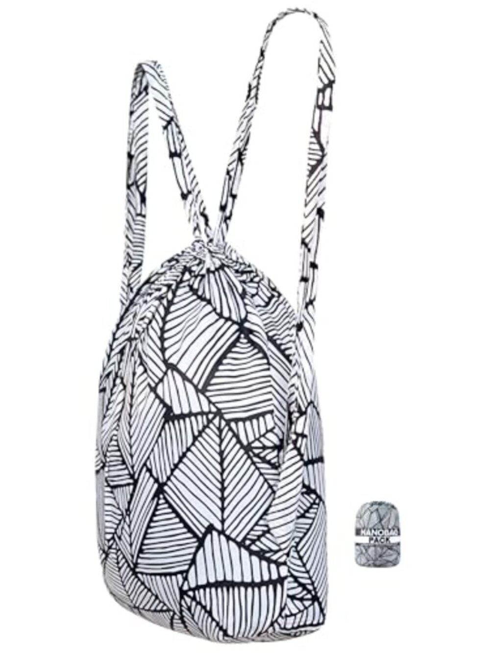 Nanobag 14L Packable Drawstring Backpack Ultralight Ripstop Sports Bag